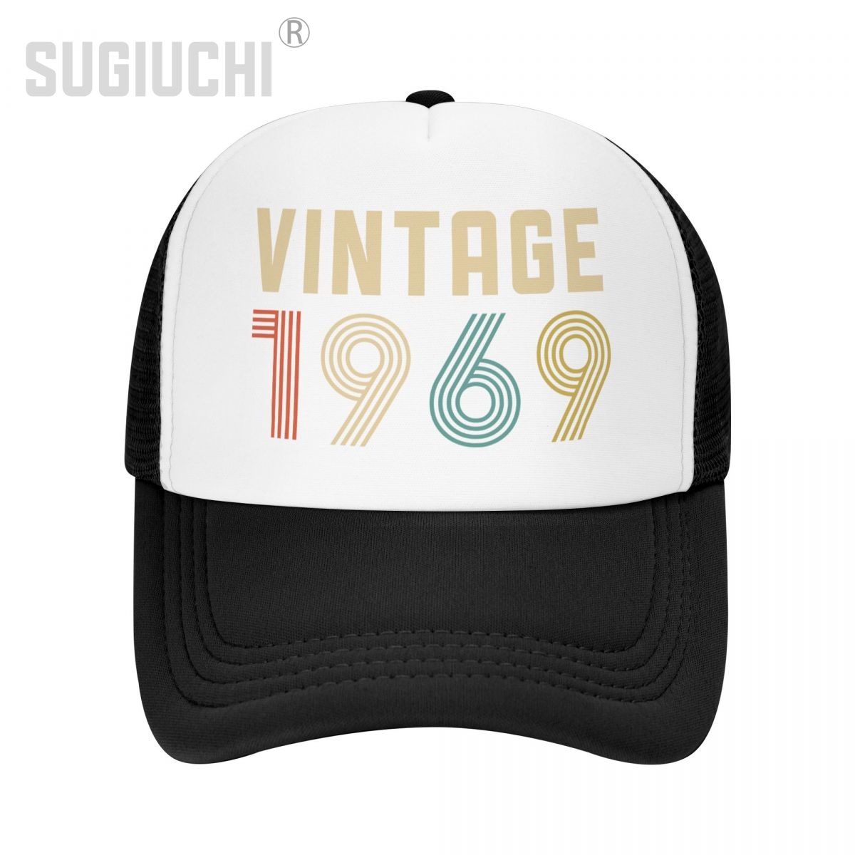 Trucker Cap Mesh - Mesh Cap Hat VINTAGE 1969 Trucker