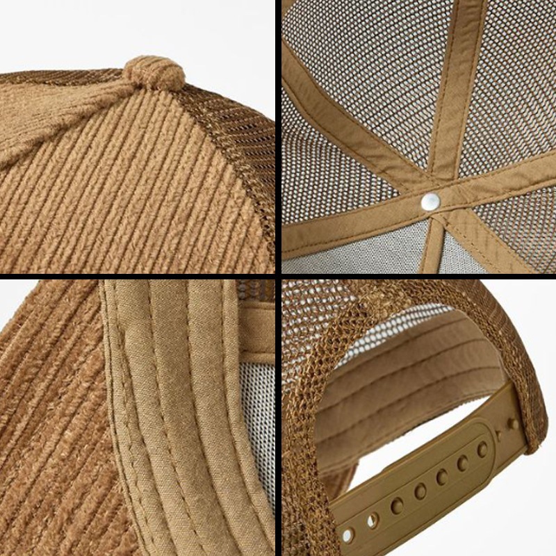 Corduroy Mesh Sport Cap Custom - Corduroy Cap 5 Panel recensione e prezzo