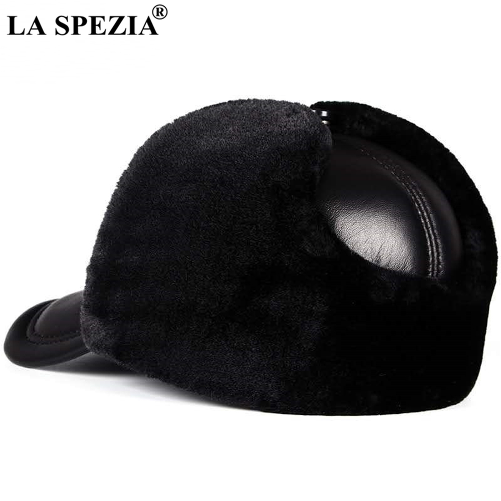 LA SPEZIA Winter Hat Men Genui - Winter Trapper Hat recensione e prezzo