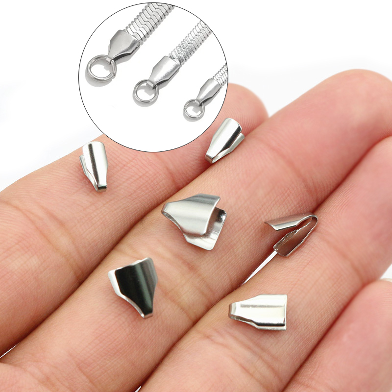 100pcs Stainless Steel 2-7mm F - Snapback Hat Flat recensione e prezzo