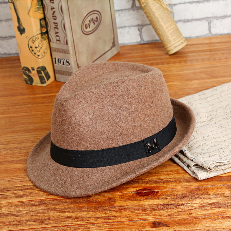2025 Men Winter Thick Warm Fel - Fedora Hat Wool recensione e prezzo