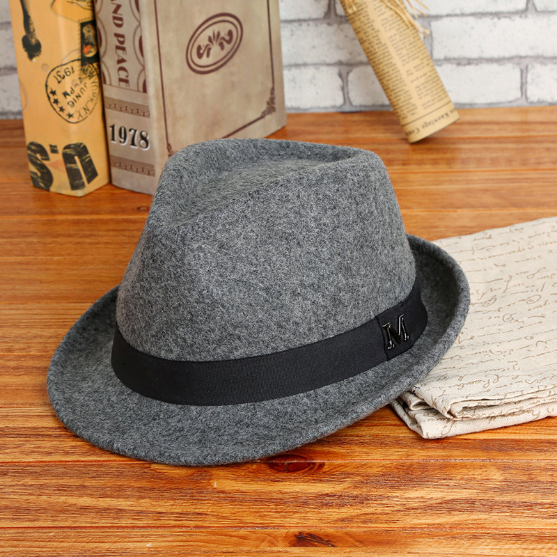 2025 Men Winter Thick Warm Fel - Fedora Hat Wool recensione e prezzo