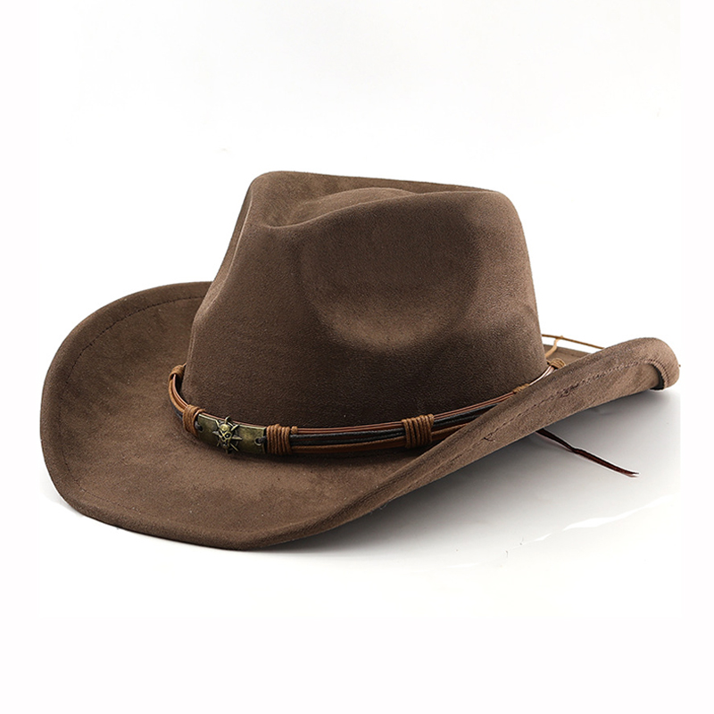 Suede Western Cowboy Hat For M - Cowboy Hat Straw recensione e prezzo