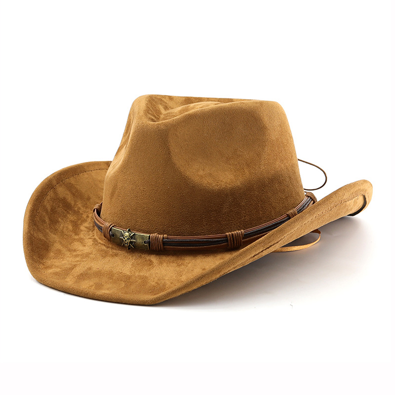 Suede Western Cowboy Hat For M - Cowboy Hat Straw recensione e prezzo