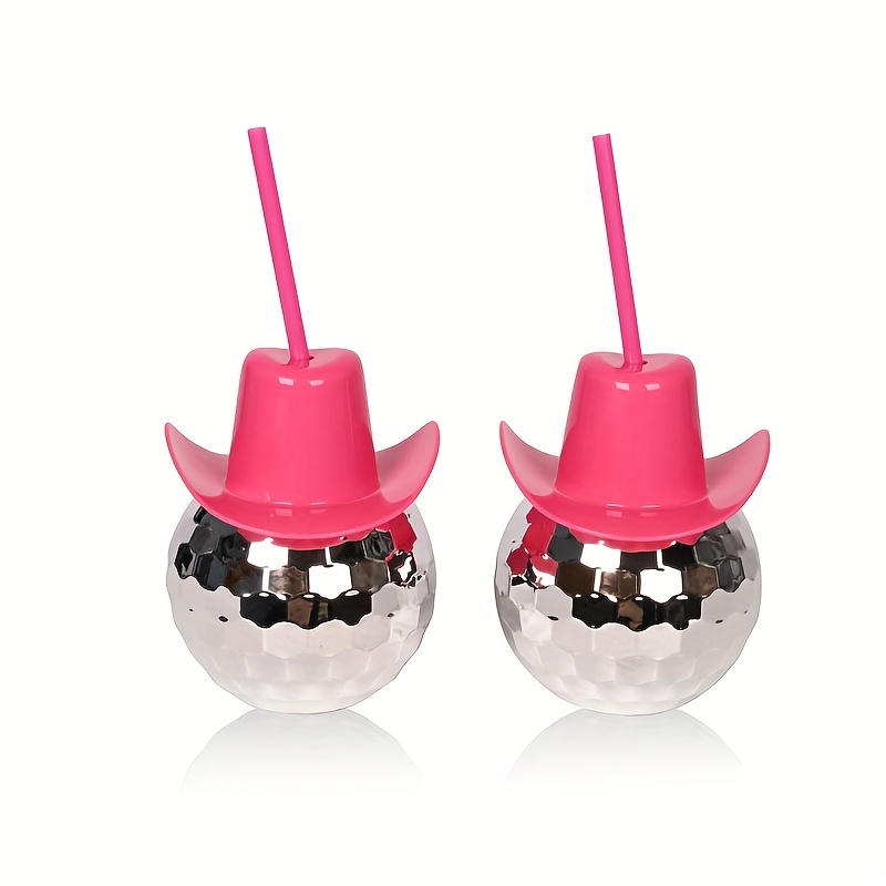 Disco Ball Cowboy Hat Tumbler  - Cowboy Hat Straw recensione e prezzo
