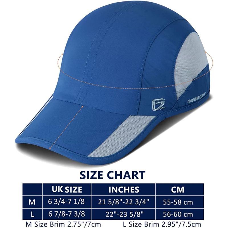 GADIEMKENSD Unisex Quick-Dry S - Running Cap Lightweight recensione e prezzo