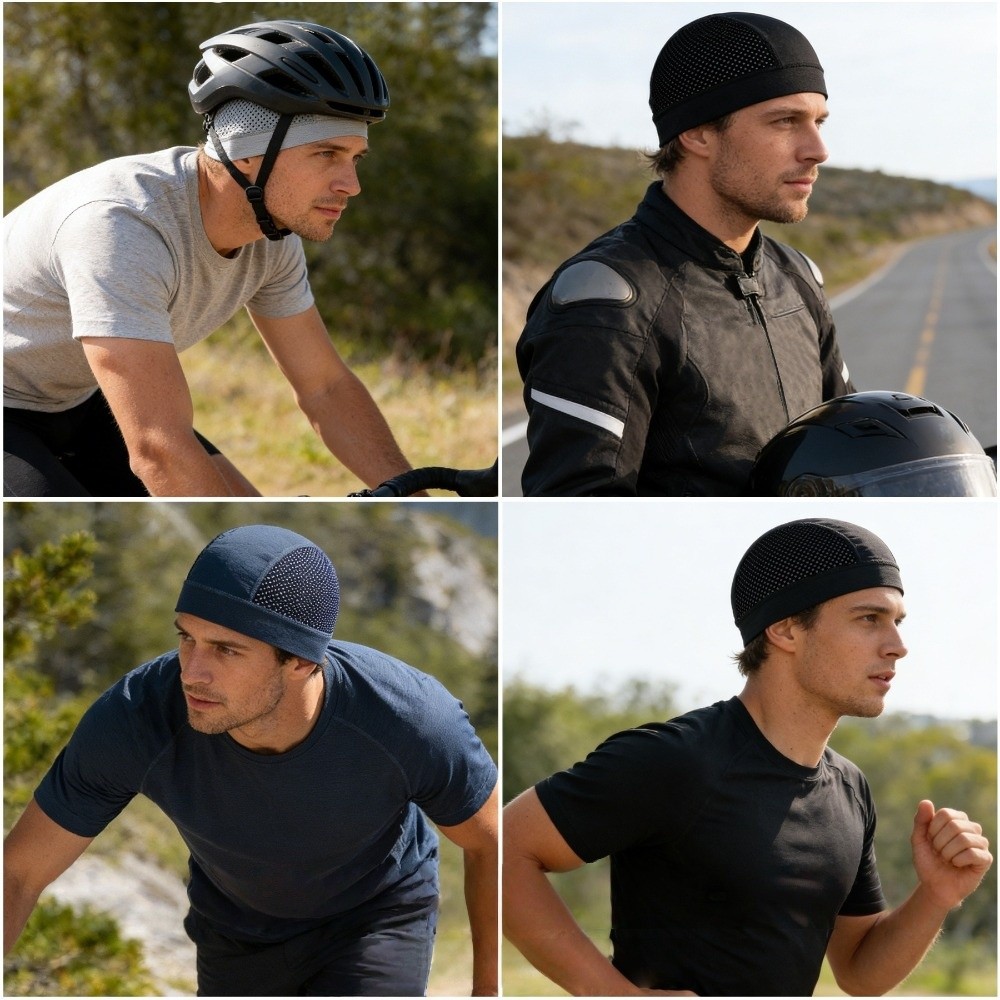 Casual Thin Mesh Skull Beanie  - Skull Cap Helmet Liner recensione e prezzo