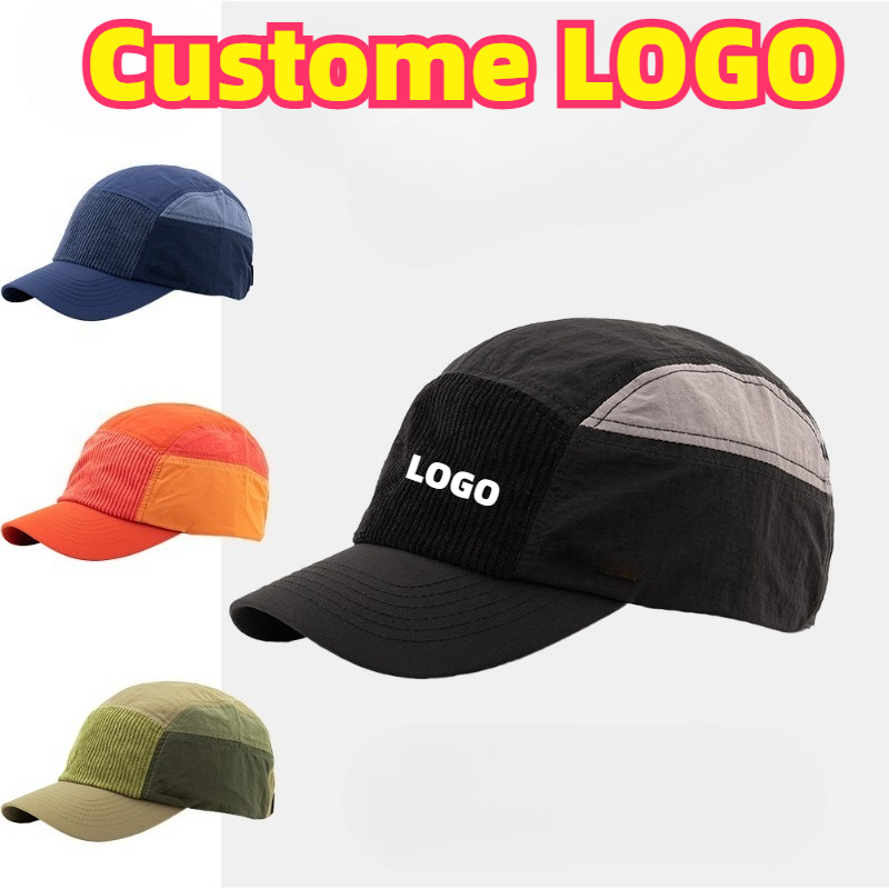 Custom Embroidered Logo Color  - Corduroy Cap 5 Panel recensione e prezzo