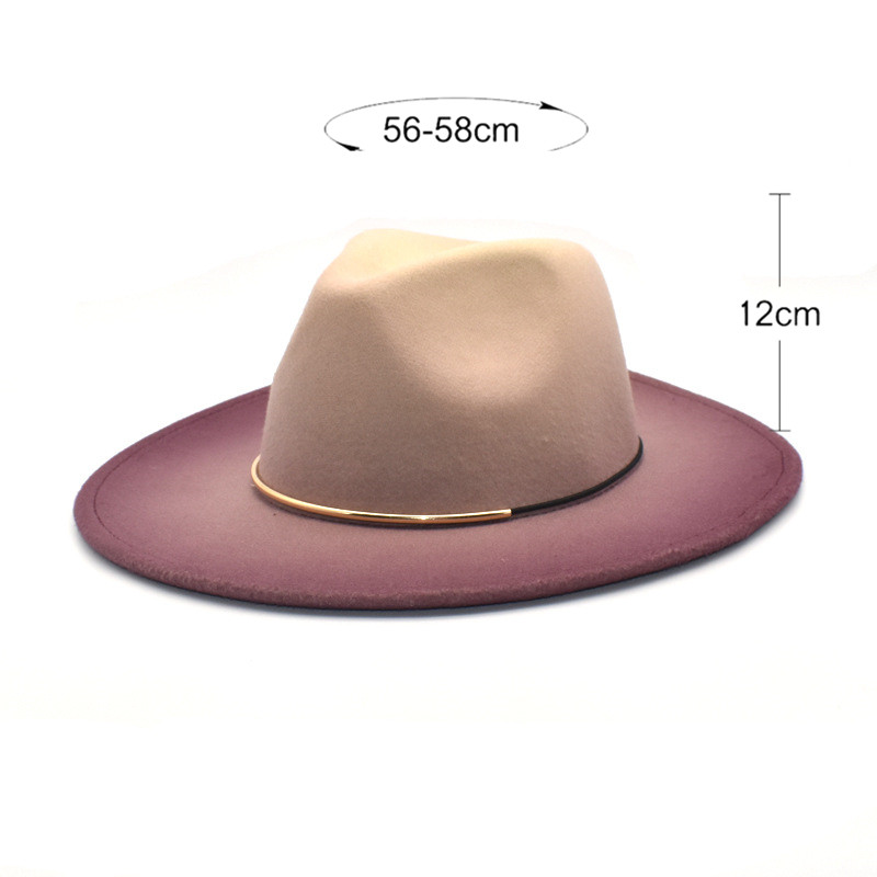 Gradient Large Brim Wool Vinta - Fedora Hat Wool recensione e prezzo
