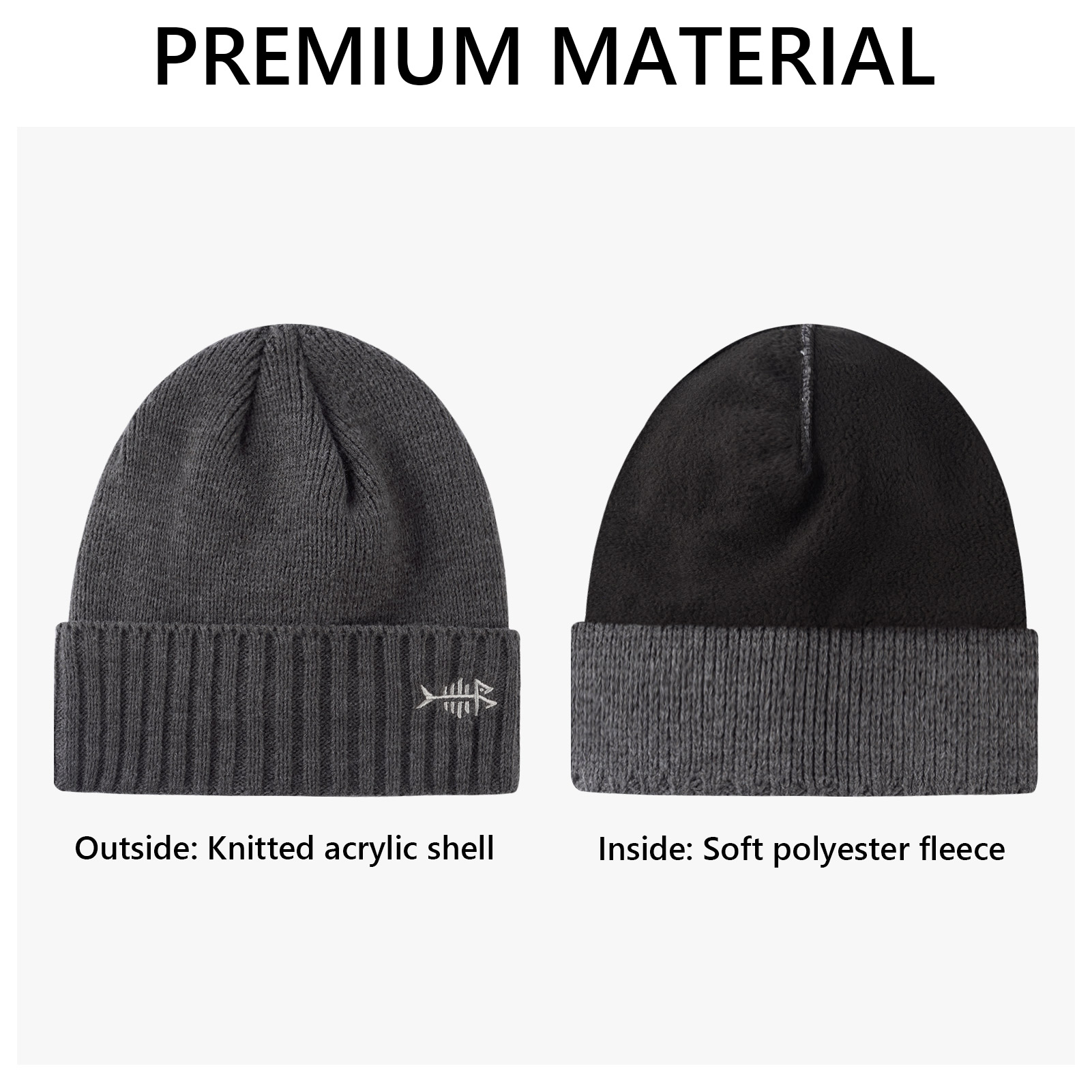 BASSDASH Winter Beanie Hats wi - Beanie Cuffed Knit recensione e prezzo