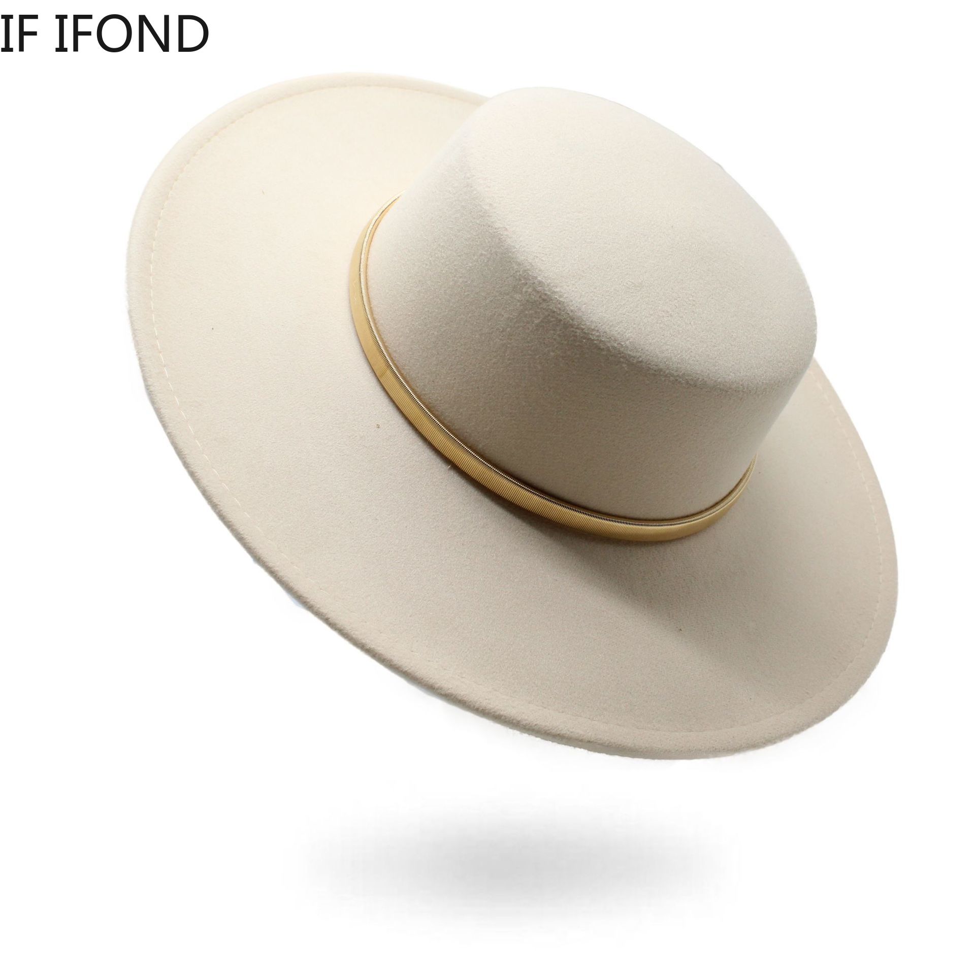 Black Big Wide Brim Church Der - Fedora Hat Wool recensione e prezzo