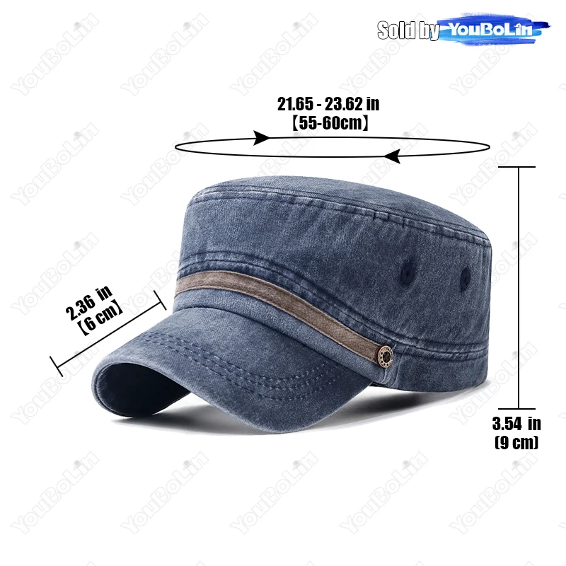 Washed hat, old cotton flat ha - Dad Hat Cotton recensione e prezzo