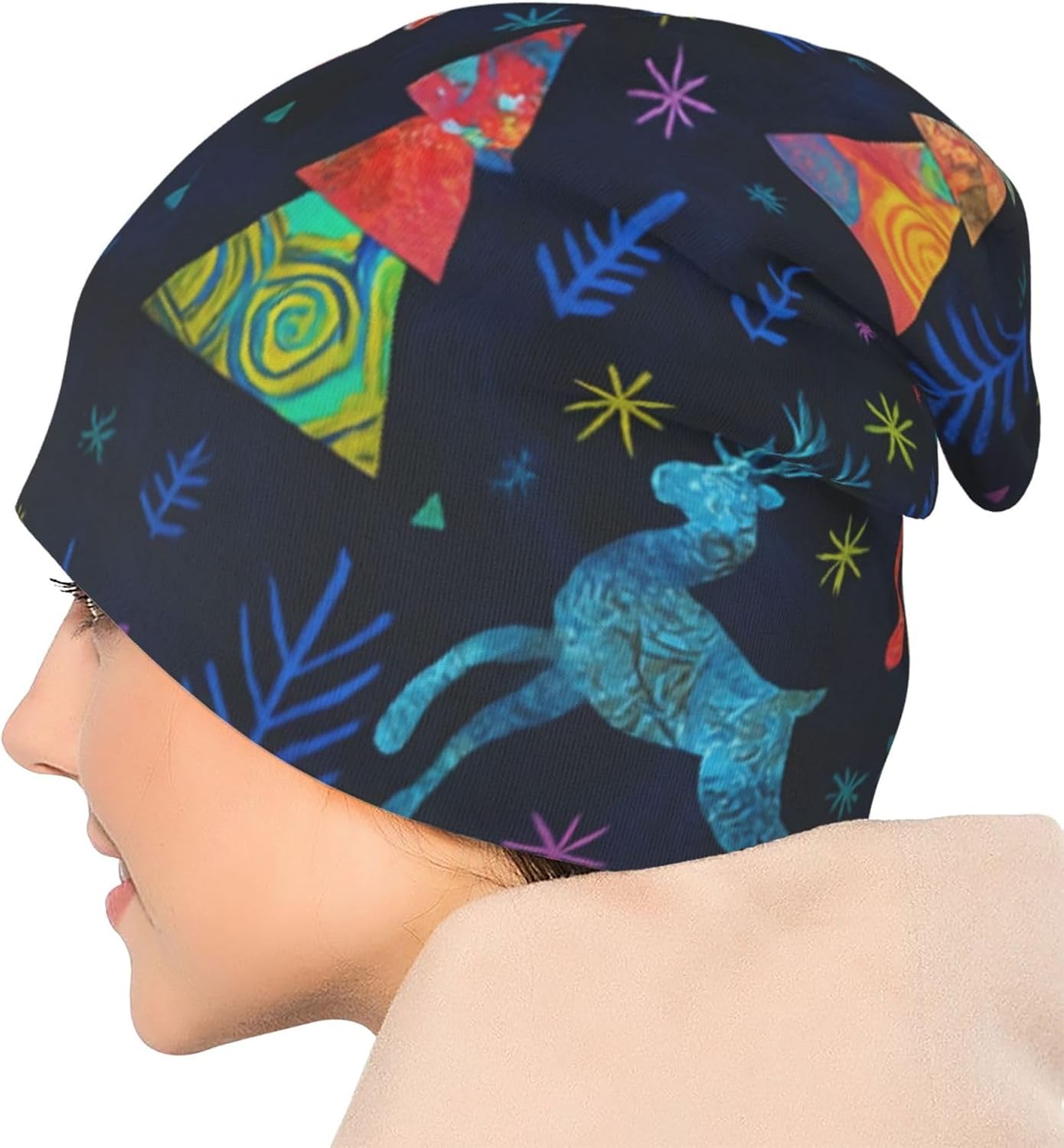 Colorful Candy Knitted Hats Cu - Beanie Cuffed Knit recensione e prezzo