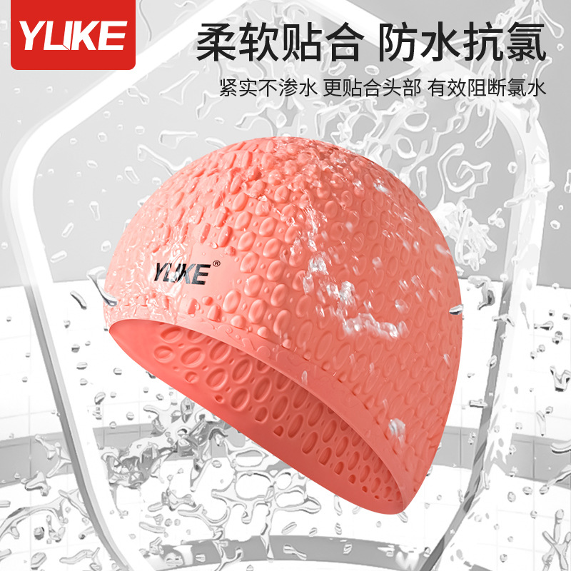 3D Ergonomic Design Ear Pocket - Swim Hat Silicone recensione e prezzo