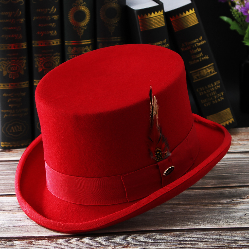 New Men Hat 100% Wool Fedora H - Fedora Hat Wool recensione e prezzo