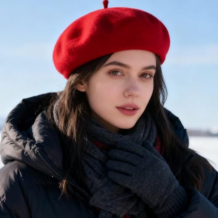 Women Classic French Beret Hat - Beret French Wool recensione e prezzo