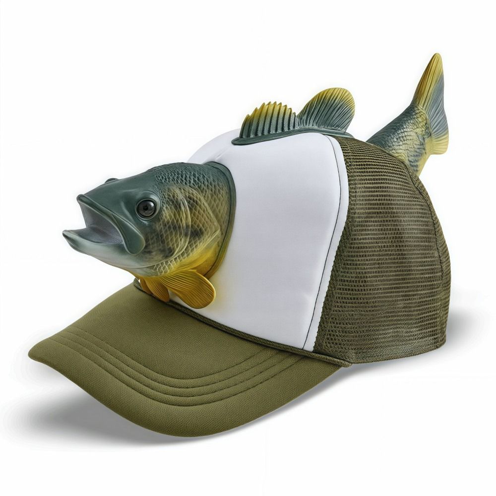 Funny 3D Fish Animal Trucker H - Trucker Cap Mesh recensione e prezzo