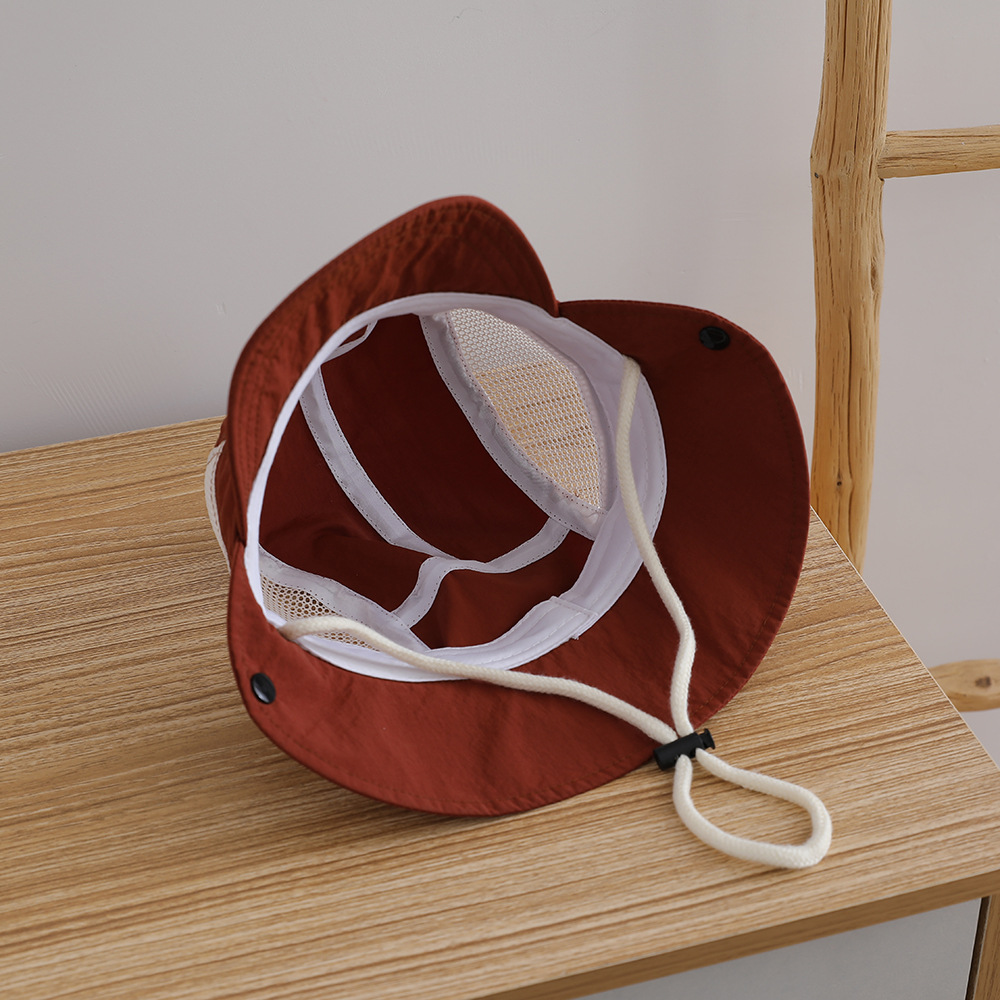Letter Embroidered Baby Sun Ha - Bucket Hat Cotton recensione e prezzo