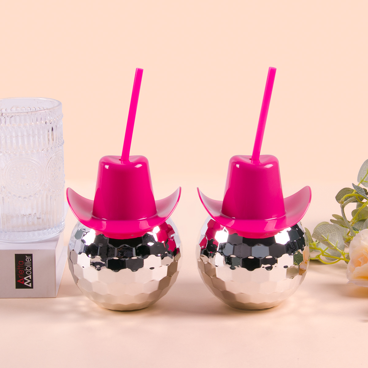 Disco Ball Cups Cowboy hat Dis - Cowboy Hat Straw recensione e prezzo