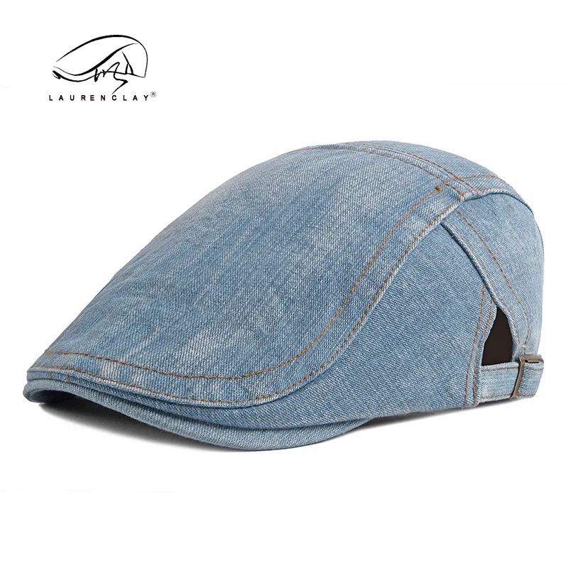 Denim Newsboy Hats Adjustable  - Newsboy Cap Ivy recensione e prezzo