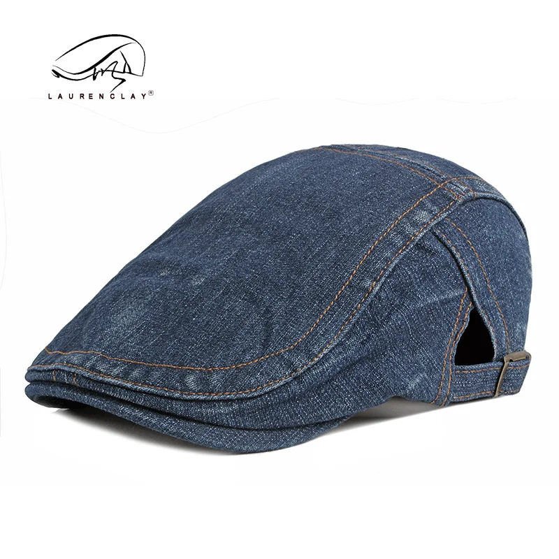 Denim Newsboy Hats Adjustable  - Newsboy Cap Ivy recensione e prezzo