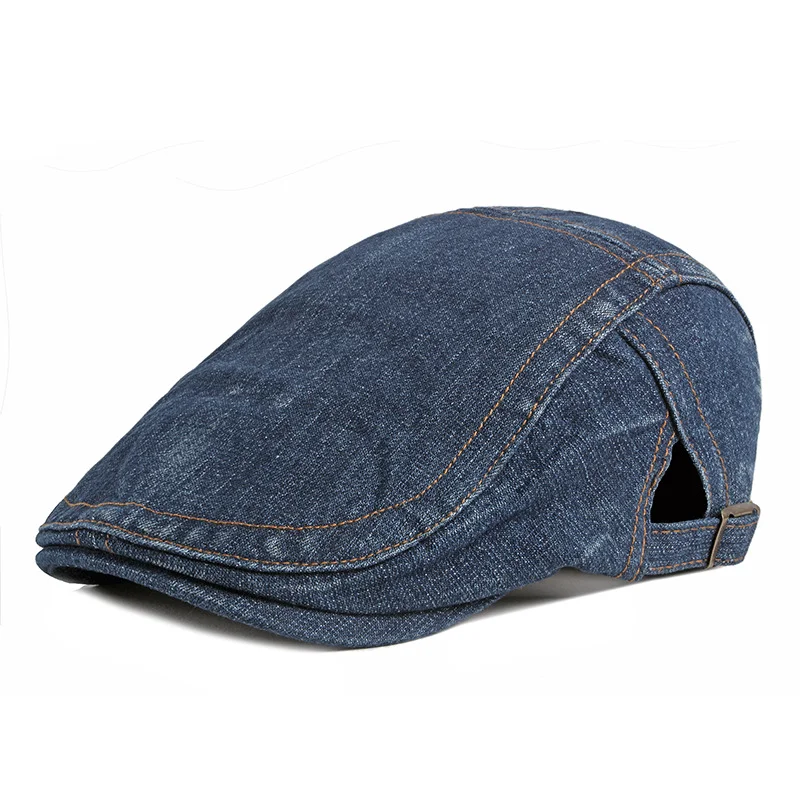 Denim Newsboy Hats Adjustable  - Newsboy Cap Ivy recensione e prezzo
