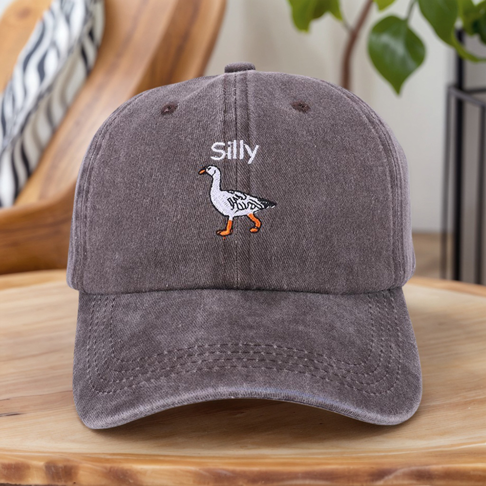 Funny Embroidered Silly Goose  - Dad Hat Cotton recensione e prezzo