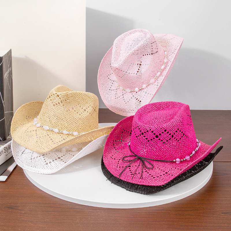 Women Cowboy Hat Unisex Hollow - Cowboy Hat Straw recensione e prezzo