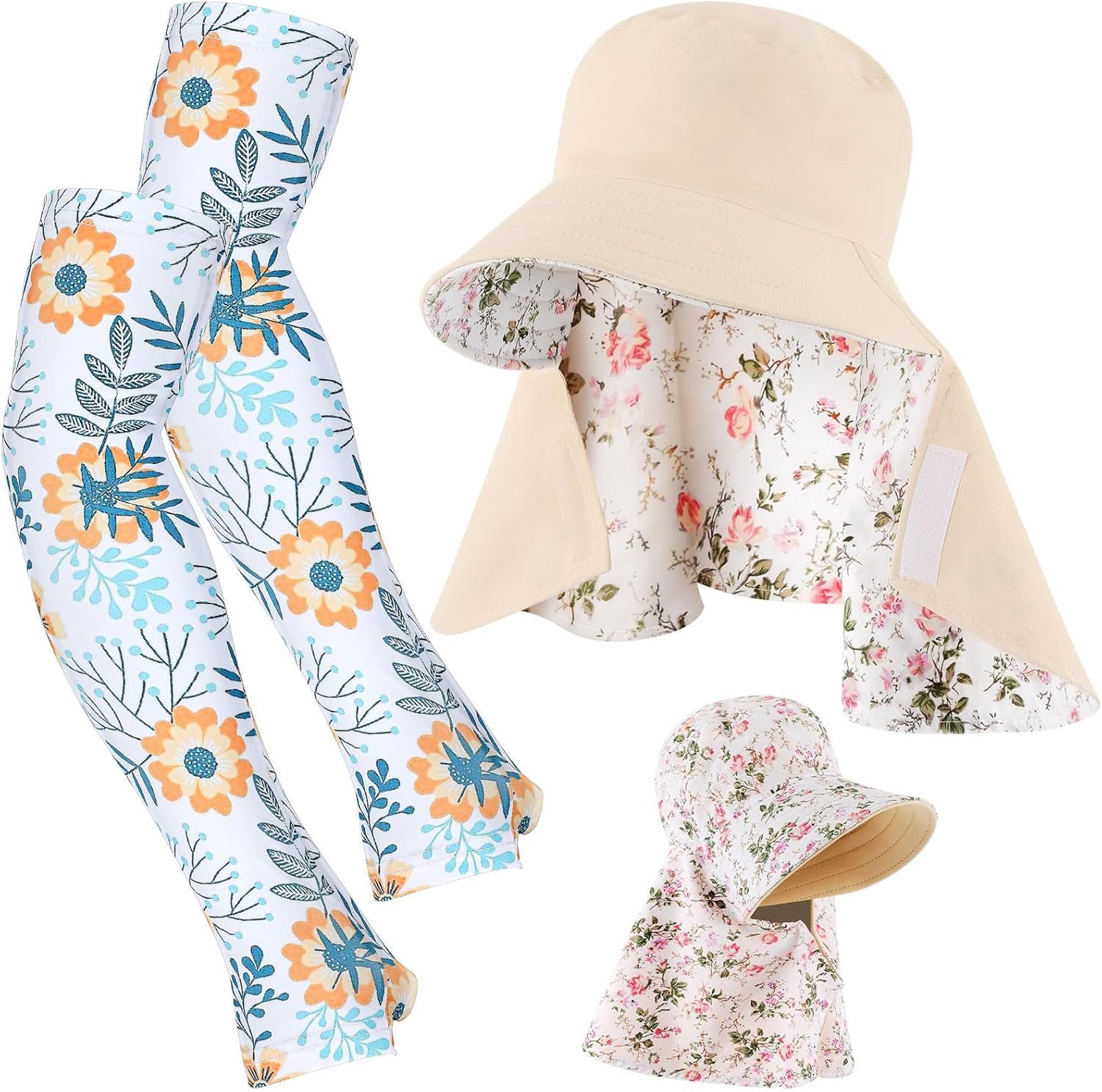2 Pcs Floral Garden Hat for Wo - Visor Sun Hat recensione e prezzo