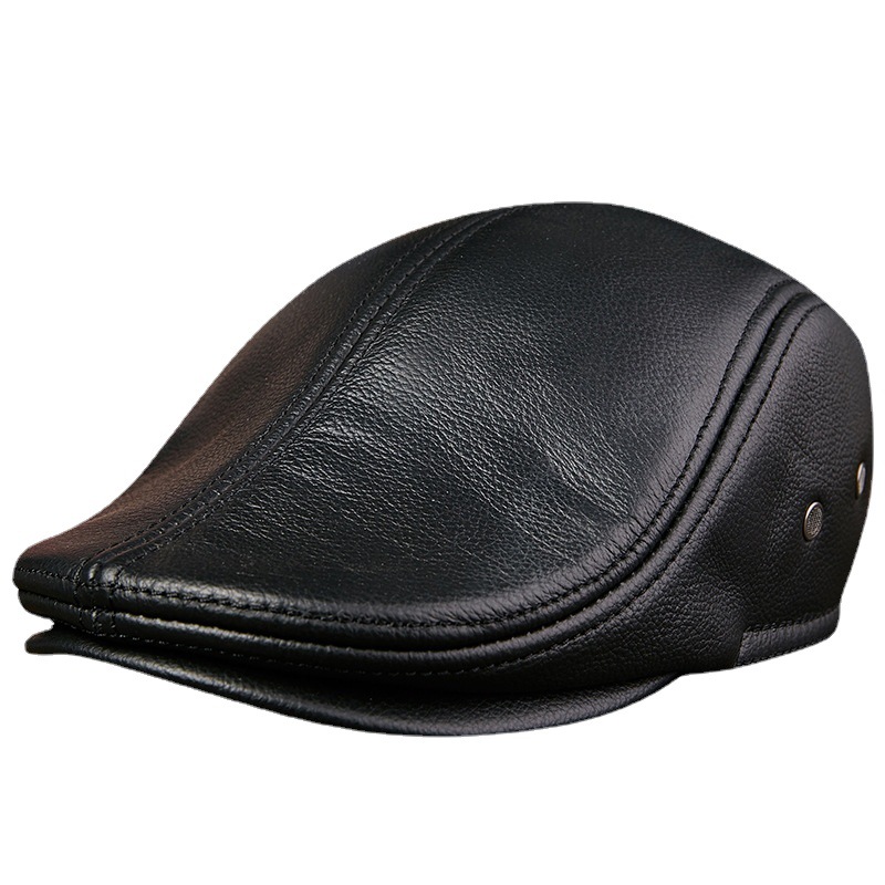 Genuine Cowhide Leather Men Be - Baseball Cap Structured recensione e prezzo