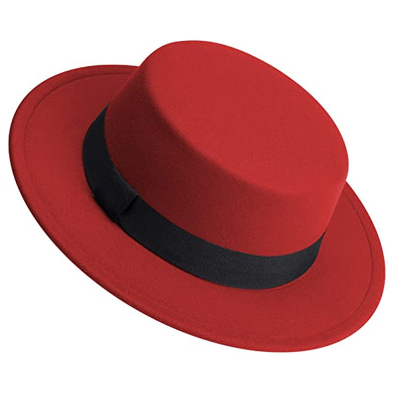 Men Women White Fedora Hat Fla - Fedora Hat Wool recensione e prezzo