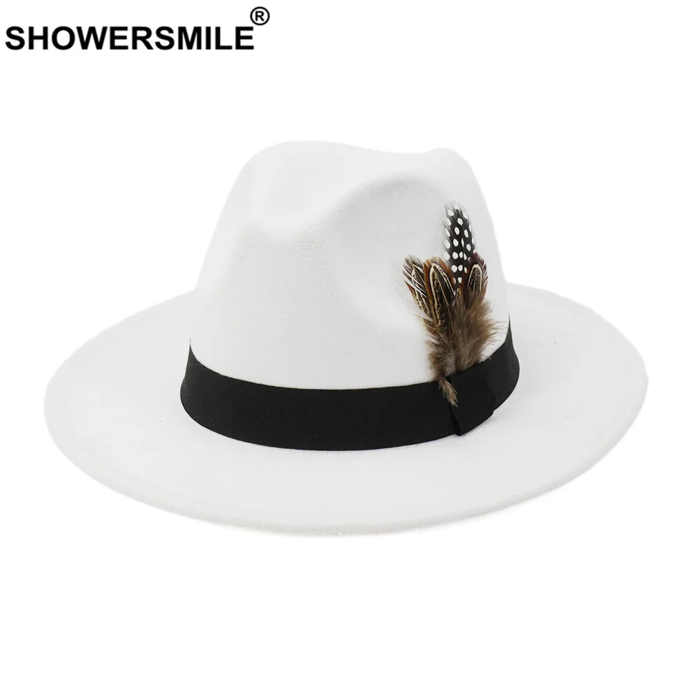 SHOWERSMILE Royal Blue Women M - Fedora Hat Wool recensione e prezzo