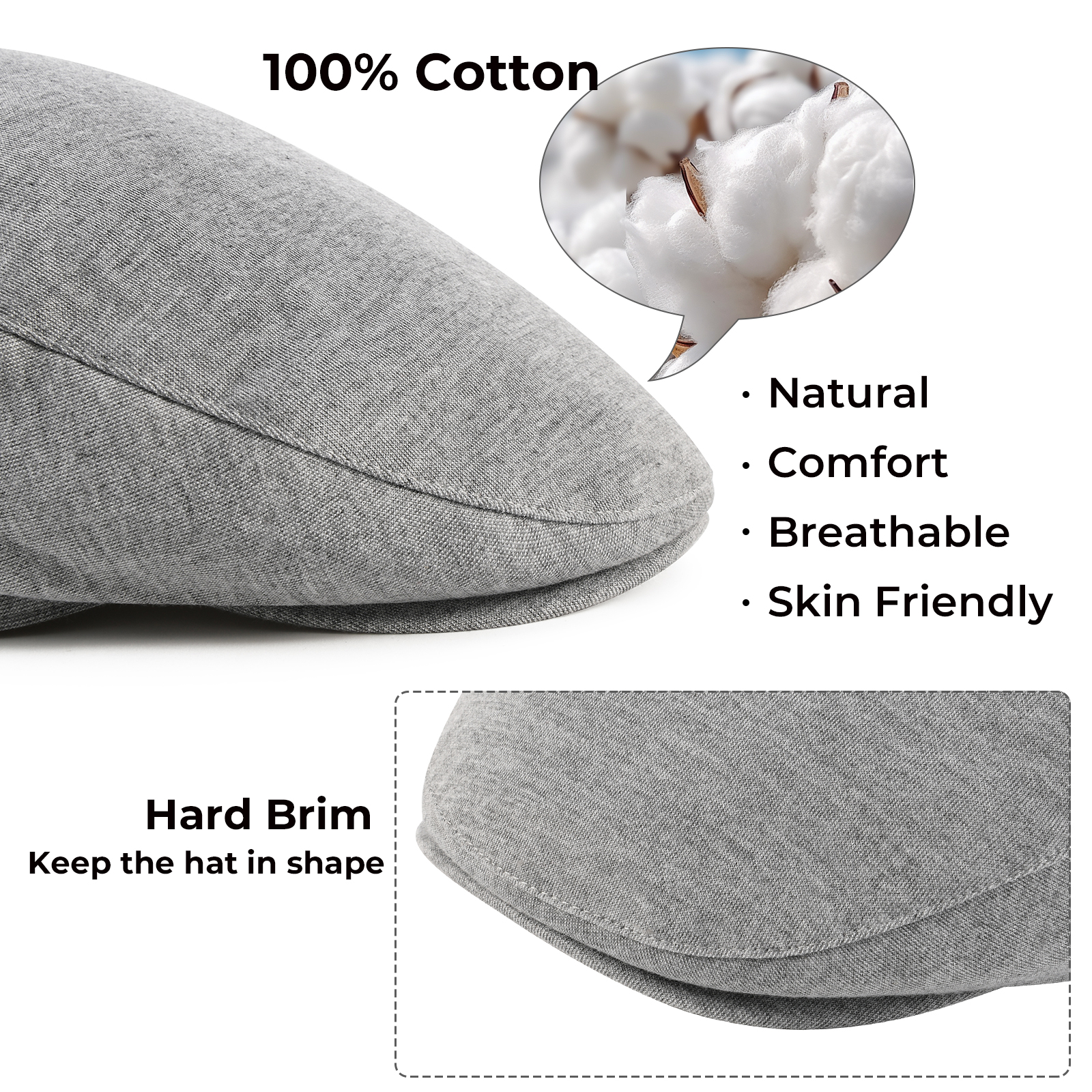 JGAGOUL Classic Newsboy Cap fo - Newsboy Cap Ivy recensione e prezzo