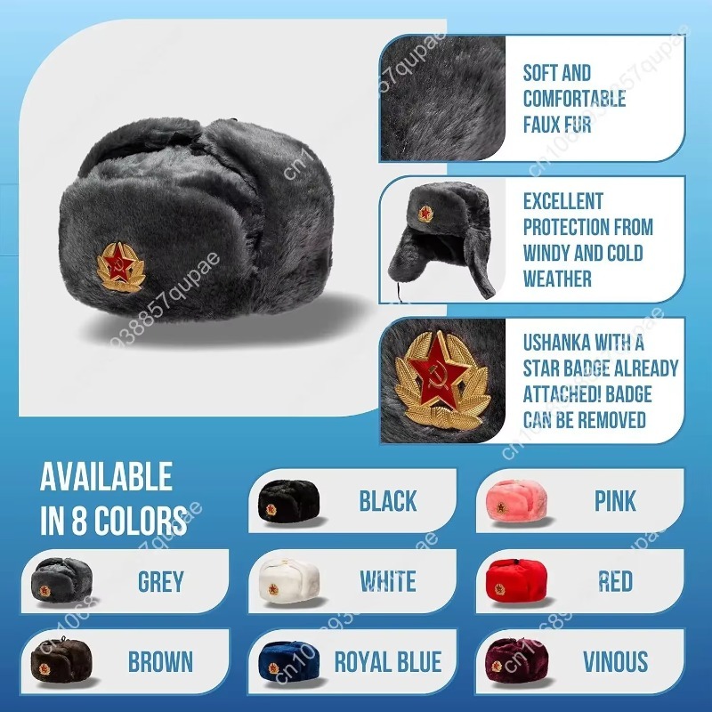 BELEON Ushanka Russian Fur Hat - Winter Trapper Hat recensione e prezzo