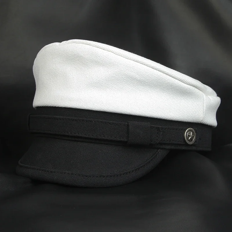 Women Navy Sailor Cap Fashion  - Snapback Hat Flat recensione e prezzo