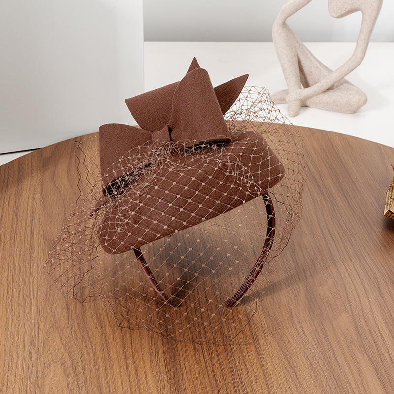 French Black Beret Fascinator  - Beret French Wool recensione e prezzo