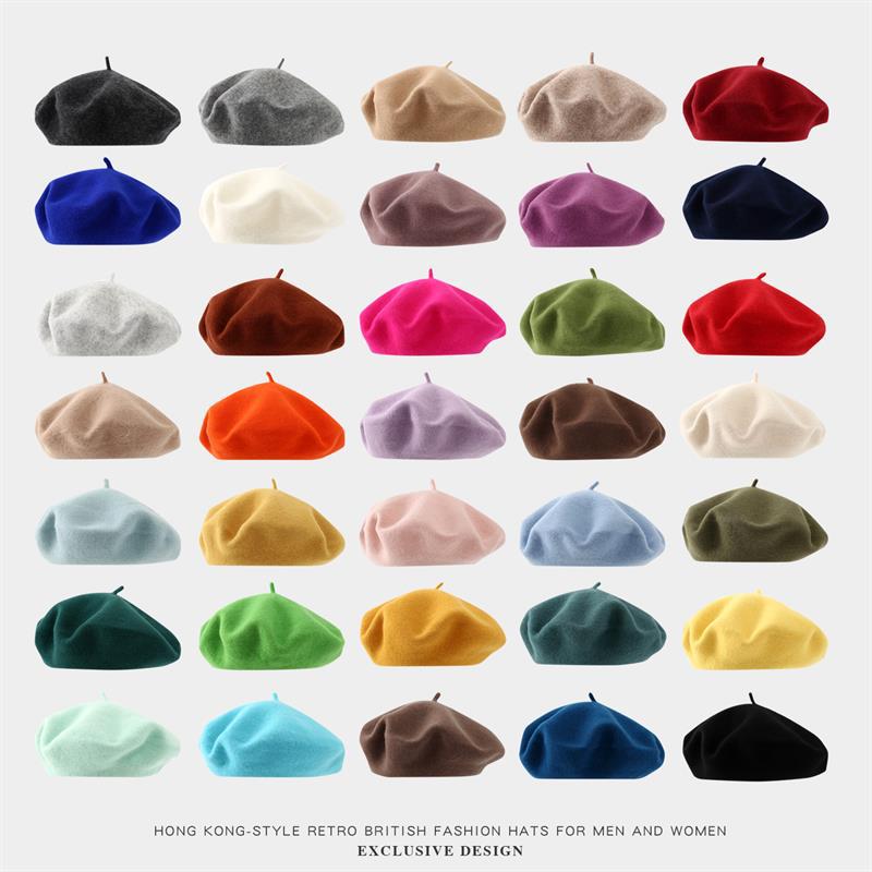 Big Size Beret Women  Large Be - Beret French Wool recensione e prezzo