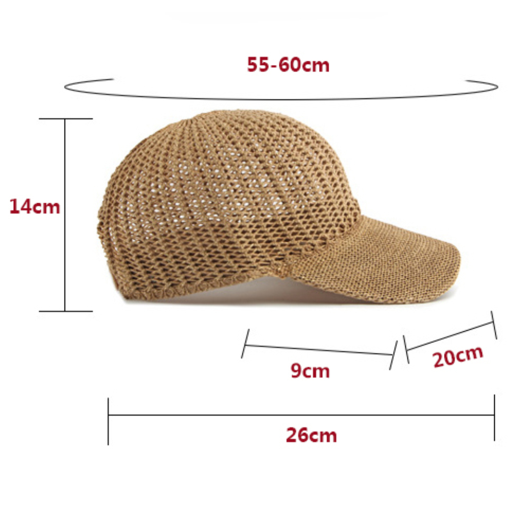 HT5086 Spring Summer Knitted B - Baseball Cap Structured recensione e prezzo