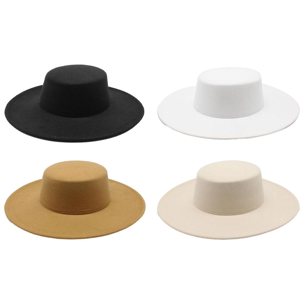 French Ladies Fedoras Top Bow  - Fedora Hat Wool recensione e prezzo