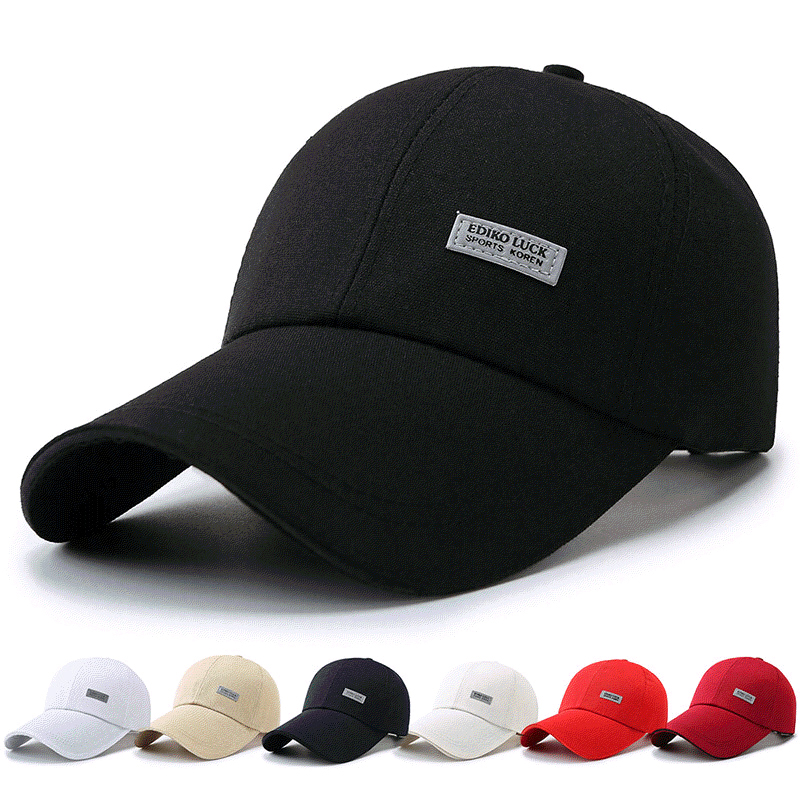 1Pcs Long Brimmed Baseball Cap - Dad Hat Cotton recensione e prezzo