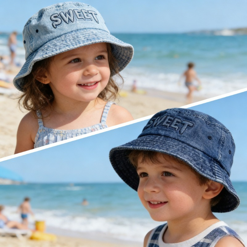 Japanese Retro Kids Bucket Hat - Bucket Hat Cotton recensione e prezzo