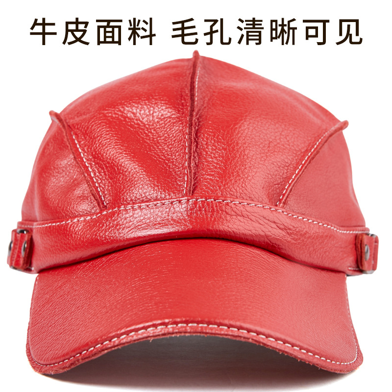 2026 Men's Genuine Leather Bas - Winter Trapper Hat recensione e prezzo