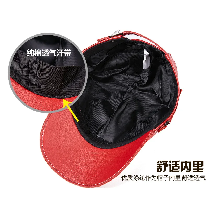 2026 Men's Genuine Leather Bas - Winter Trapper Hat recensione e prezzo