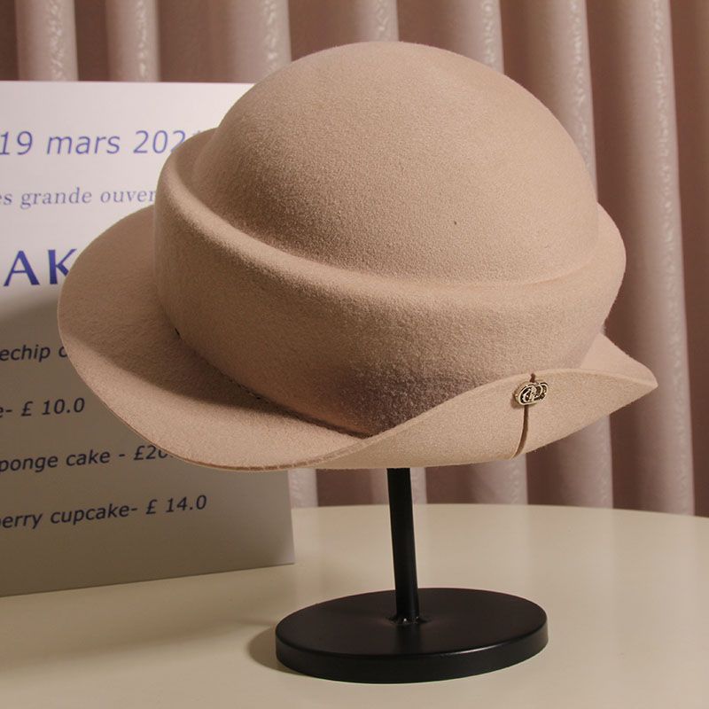 Wool Felt Sun Hats Round Top K - Fedora Hat Wool recensione e prezzo