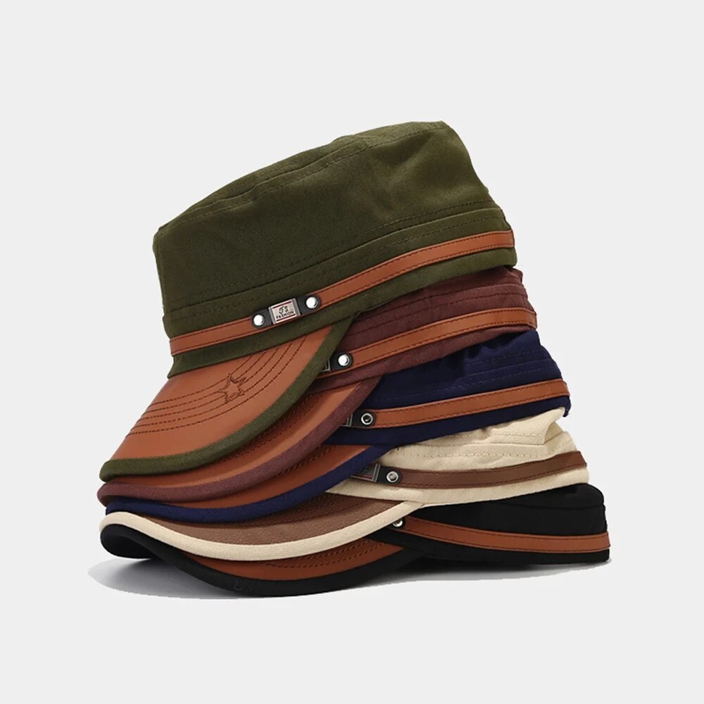 Casual Cadet Hat Man Flat Top  - Dad Hat Cotton recensione e prezzo