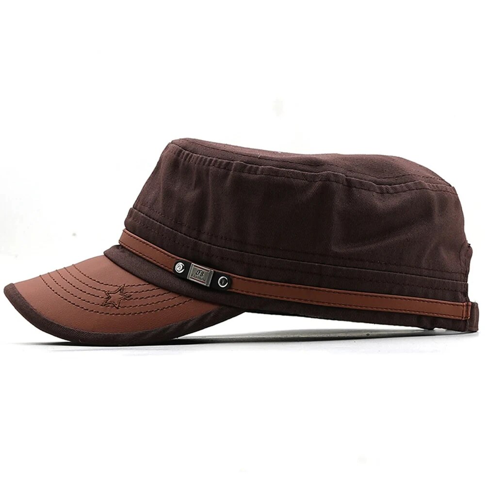 Casual Cadet Hat Man Flat Top  - Dad Hat Cotton recensione e prezzo