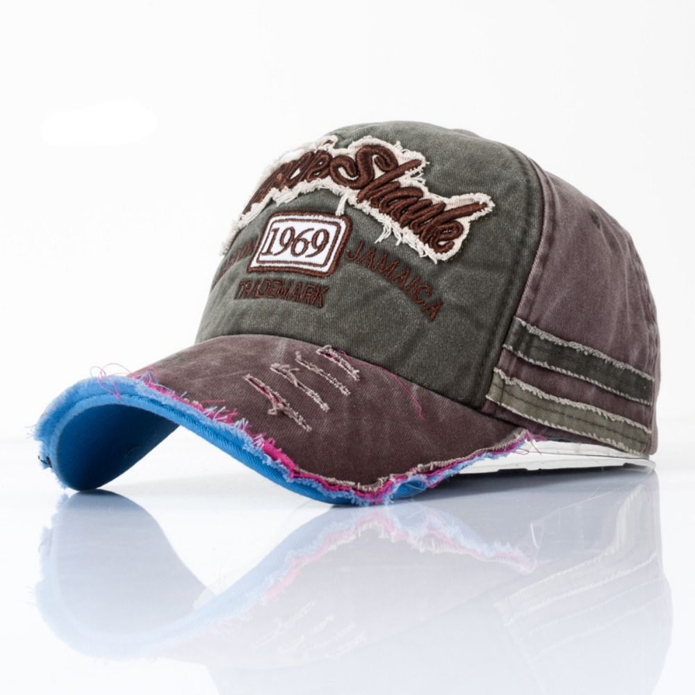 Outdoor Washed Denim Letters B - Dad Hat Cotton recensione e prezzo