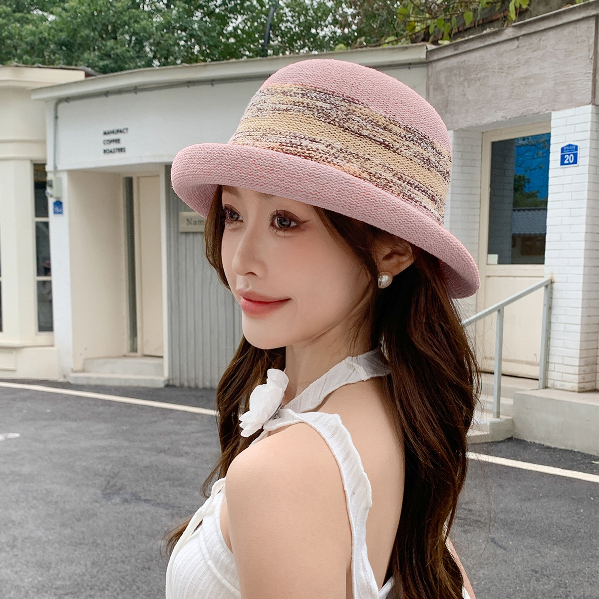Straw  Fedora Hat  Bowler hat  - Fedora Hat Wool recensione e prezzo