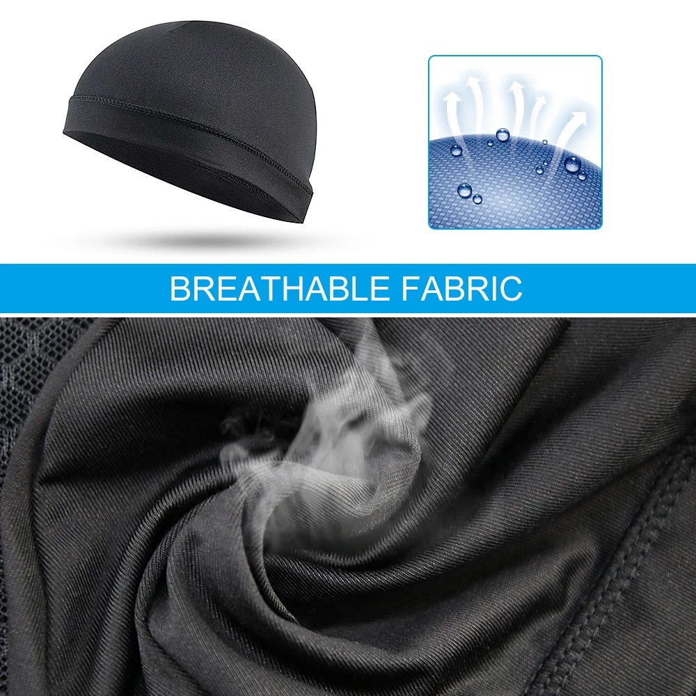 1PC Cooling Skull Cap For Men  - Skull Cap Helmet Liner recensione e prezzo