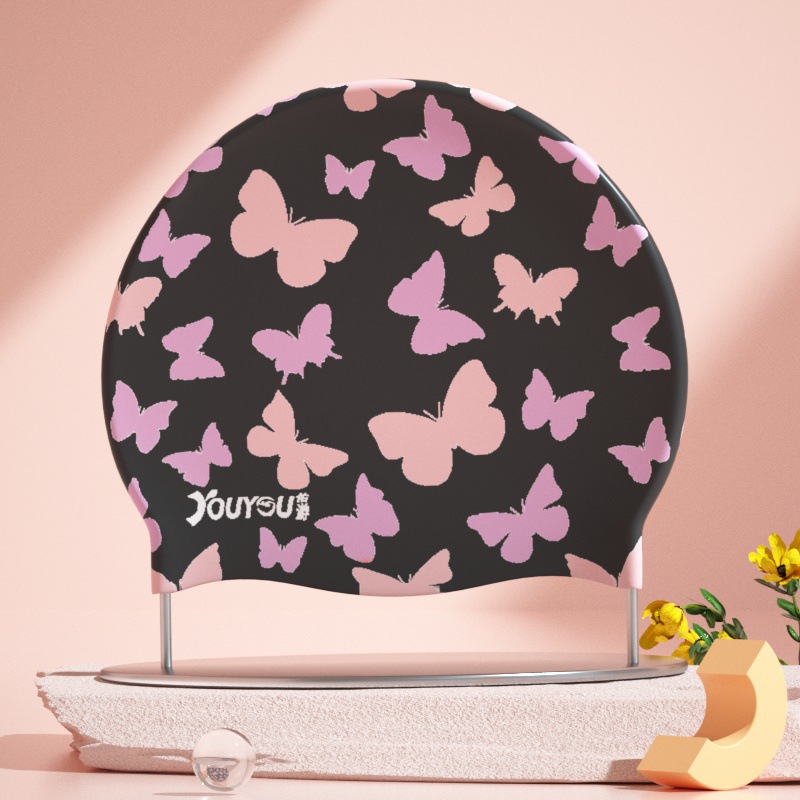 Adults High Elastic Cute Swimm - Swim Hat Silicone recensione e prezzo